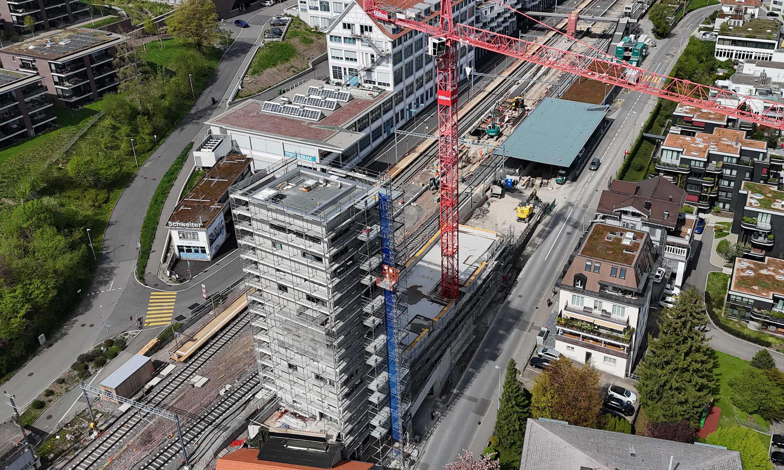 Vom Getrei­de­si­lo zum exklu­si­ven Wohn­turm